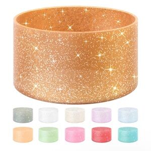 **SOLD**Glitter Silicone Boot, For 20-40oz Tumblers- Copper NWT